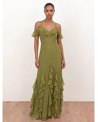 Anaya with love - Anaya Metallic Thread Dress - Lyst
