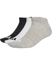 adidas - Essential 3 Pack Trainer Socks - Lyst