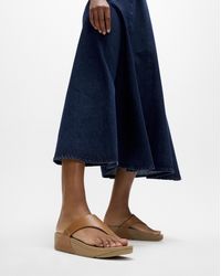 Fitflop - Fit Flop Lulu Toe Post Leather - Lyst