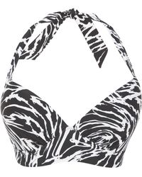 JD Williams - Marble Mix And Match Bikini Top - Lyst
