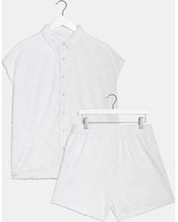 Simply Be - Mix And Match Towelling Beach Co-Ord - Lyst