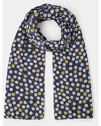 Accessorize - Lightweight Polka Dot Scarf - Lyst