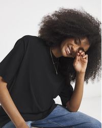 Simply Be - Oversized Slouchy Crew Neck T-Shirt - Lyst