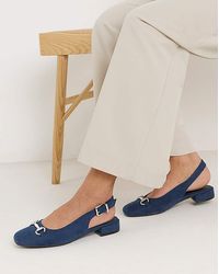 JD Williams - Slingbacks With Snaffle Trim Wide - Lyst