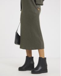Simply Be - Wedge Ankle Chelsea Boot Wide - Lyst