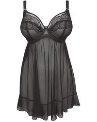 Elomi - Priya Plunge Wired Babydoll - Lyst