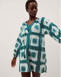 Monsoon - Malia Artisanal Mini Kaftan - Lyst