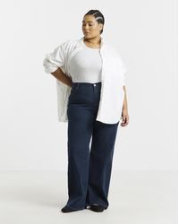 Simply Be - 24/7 Wide Leg Jeans - Lyst