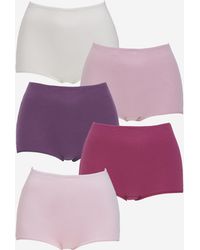 Pretty Secrets - 5 Pack Comfort Shorts - Lyst