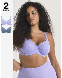 Pretty Secrets - 2 Pack New Jane Full Cup Wired Bras - Lyst