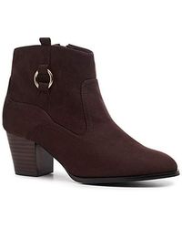 Paradox London - Bexley Block Heel Boots - Lyst