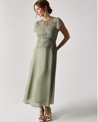Monsoon - Lace Midi Bridesmaid Dress - Lyst