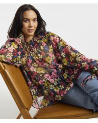 Simply Be - Shirred Blouse - Lyst