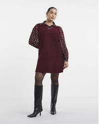 Simply Be - Simply Be Burgundy 2 - Lyst