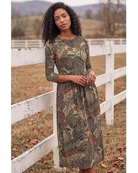 Roman - Roman Paisley Print Stretch Midi Dress - Lyst