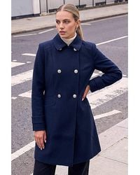 Roman - Roman Smart Double Breasted Coat - Lyst