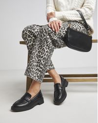 Simply Be - Plain Chunky Loafer Ex Wide - Lyst