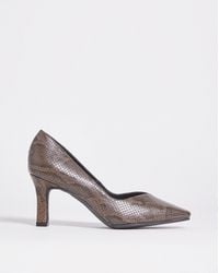 JD Williams - Heeled Court Shoe E Fit - Lyst