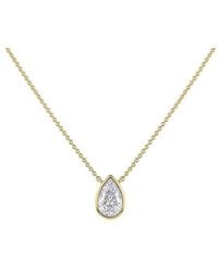 iJewel - 9Ct Lab Diamond 1Ct Necklace - Lyst