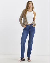Simply Be - Western 24/7 Straight Leg Jeans - Lyst