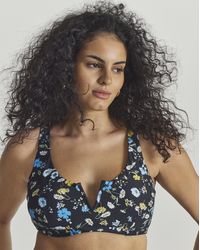 MAGISCULPT - V Wire Detail Bikini Top - Lyst