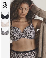 Pretty Secrets - 3 Pack T-Shirt Bras - Lyst