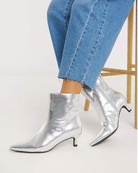 Simply Be - Micro Heel Ankle Boot Extra Wide - Lyst
