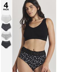 Pretty Secrets - 4 Pack Full Briefs - Lyst