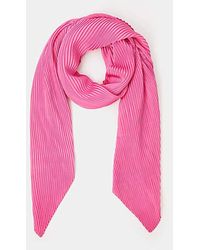 Accessorize - Lightweight Pleated Scarf - Lyst