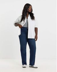 Simply Be - 99 1 Relaxed Straight Leg Jeans - Lyst