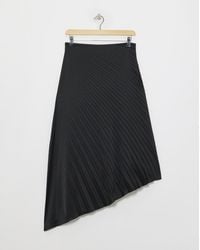 Joanna Hope - Asymmetrical Pleated Skirt - Lyst
