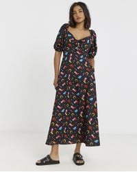 Twisted Wunder - Western Midaxi Dress - Lyst