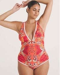 Figleaves - Frida Non Wired Swimsuit - Lyst