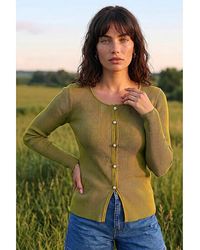 Roman - Roman Faux Pearl Ribbed Knit Jumper - Lyst