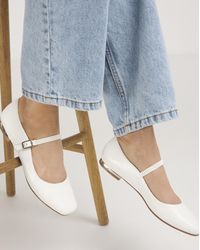 Simply Be - Mary Jane Ballerina Shoes Ex Wide Fit - Lyst