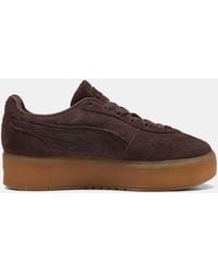 PUMA - Palermo Elevata Suede Trainers - Lyst