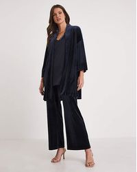 Joanna Hope - Velour 3-Piece Trouser Set - Lyst