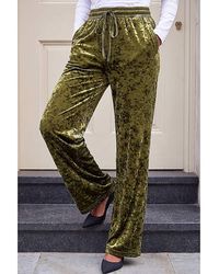 Roman - Roman Velvet Stretch Trouser - Lyst