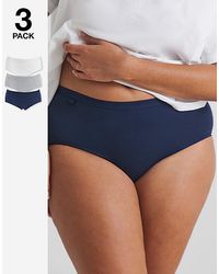 Sloggi - 3Pk Basic Midi Knicker - Lyst