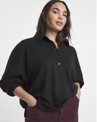 Simply Be - Polo Sweatshirt - Lyst