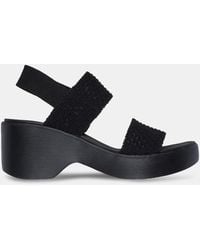 Skechers - Chunky Heeled Sandals D Fit - Lyst