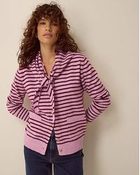 Monsoon - Shola Stripe Cardigan & Scarf - Lyst