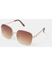 Accessorize - Large Square Sunglasses - Lyst