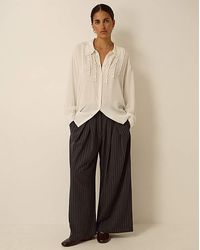 Monsoon - Ambar Wide Leg Trousers - Lyst