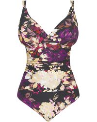Simply Be - Magisculpt Lose Up To An Inch Swimsuit - Lyst