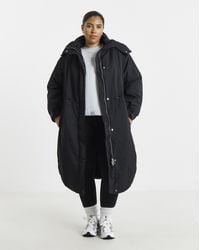 Simply Be - Fleece Lined Padded Parka Coat - Lyst