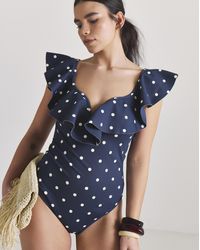 MAGISCULPT - Contour Me V Wired Bardot Swimsuit - Lyst