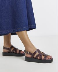 Simply Be - Chunky Fisherman Sandals Extra Wide Fit - Lyst