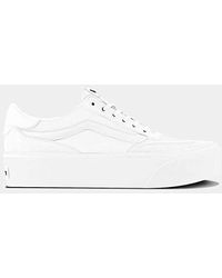 Vans - Brooklyn Ls Platform Trainers - Lyst
