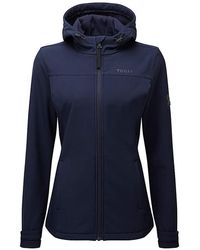 TOG24 - Navy Keld Hooded Softshell Jacket - Lyst